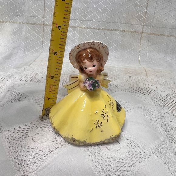 Vintage Josef Originals Figurines, August Doll of the Month, Vintage Figurines - Picture 10 of 10